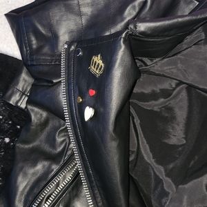 A leather jacket